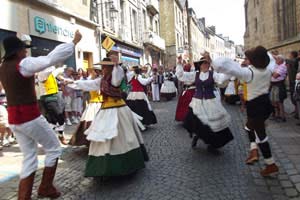 Bailando na rua