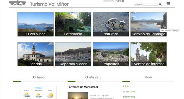 detalle web Turismo Val Miñor